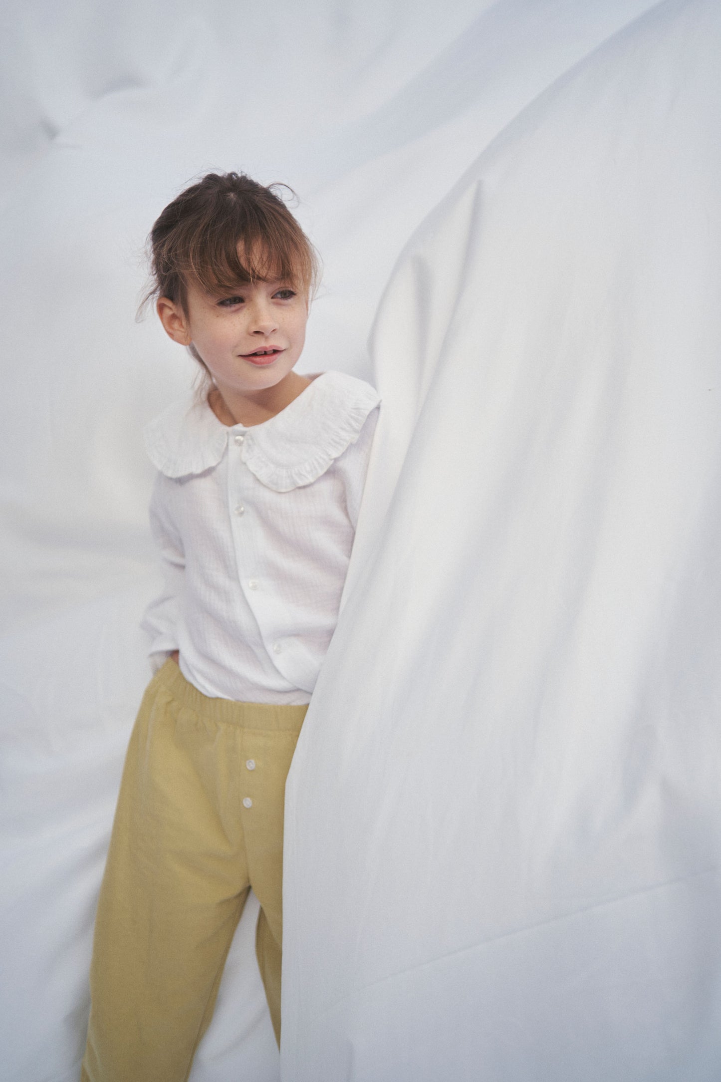 Little the Label - Maggie Muslin Blouse - White