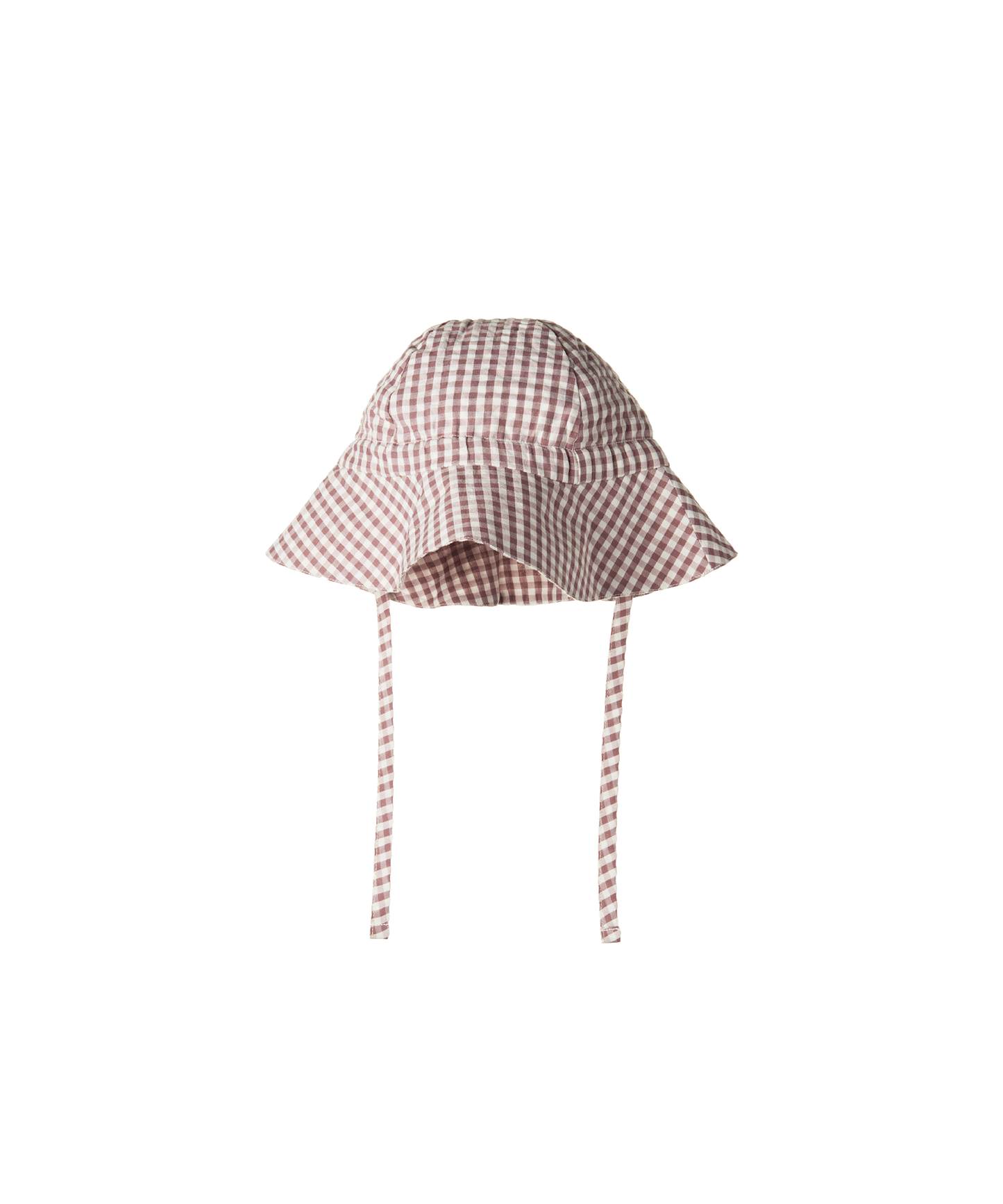 Nature Baby - Gingham Sunhat - Twilight Check