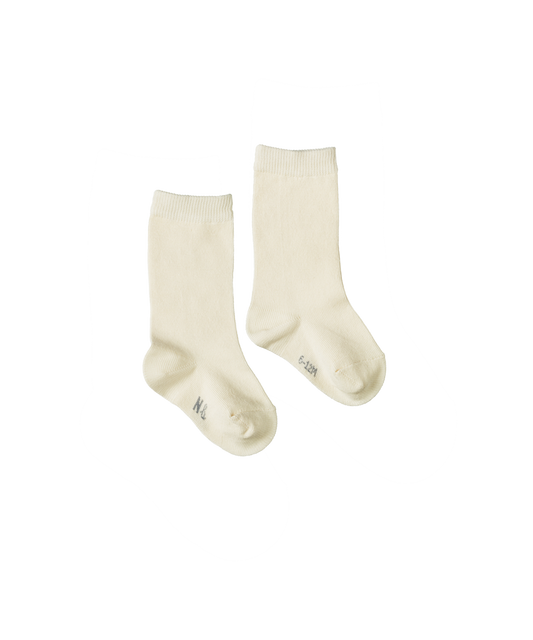 Nature Baby - Organic Cotton Socks - Natural