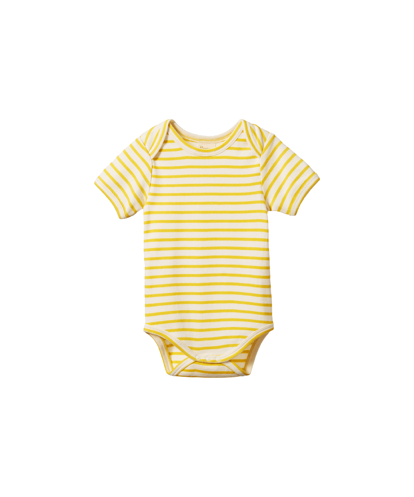 Nature Baby - Short Sleeve Bodysuit - Sunburst Sailor Stripe