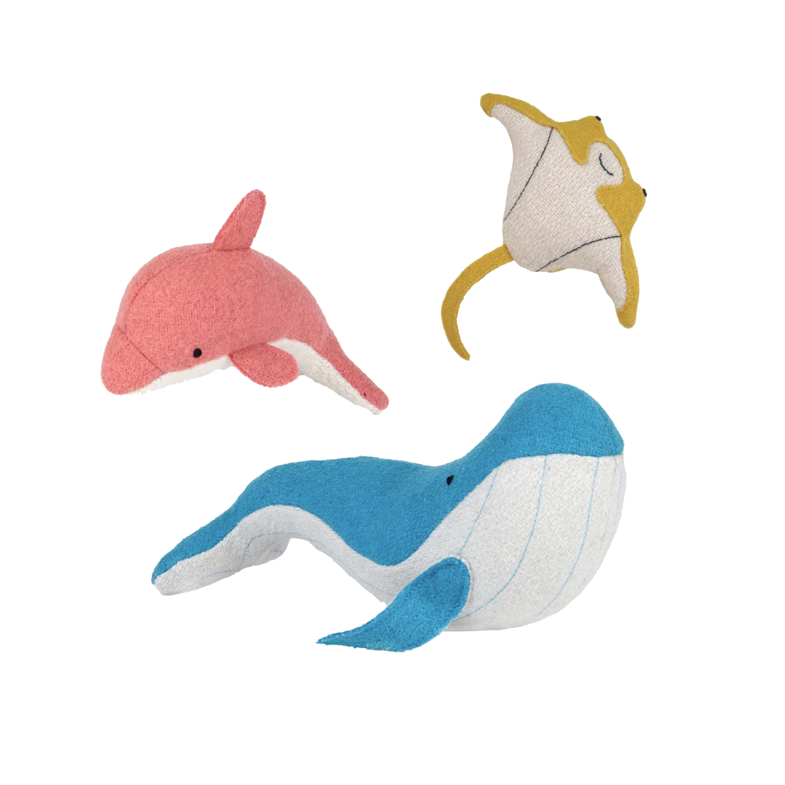 Olli Ella - Holdie Set - Ocean Animals – Born West