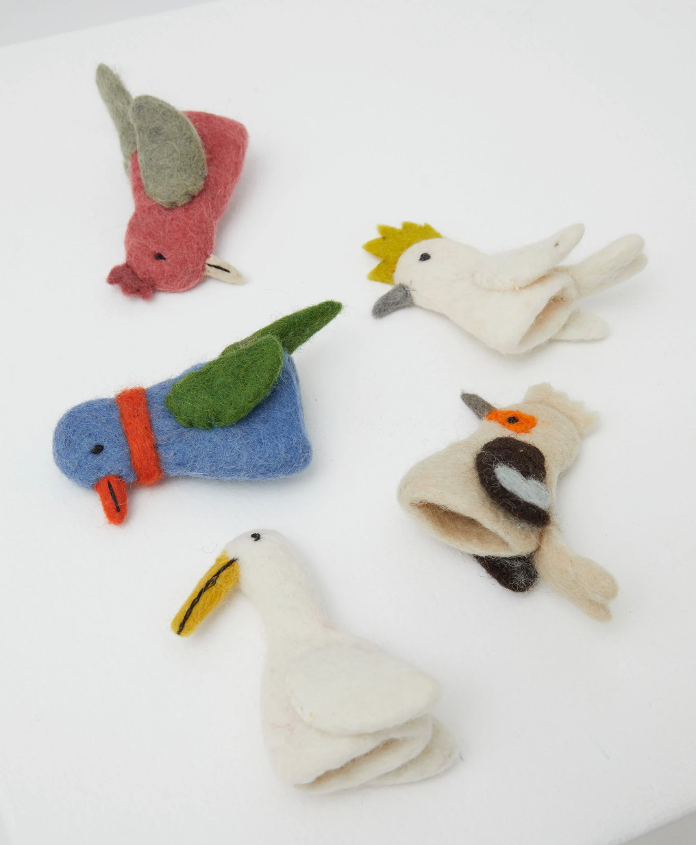 Philé - Australian Bird Finger Puppets