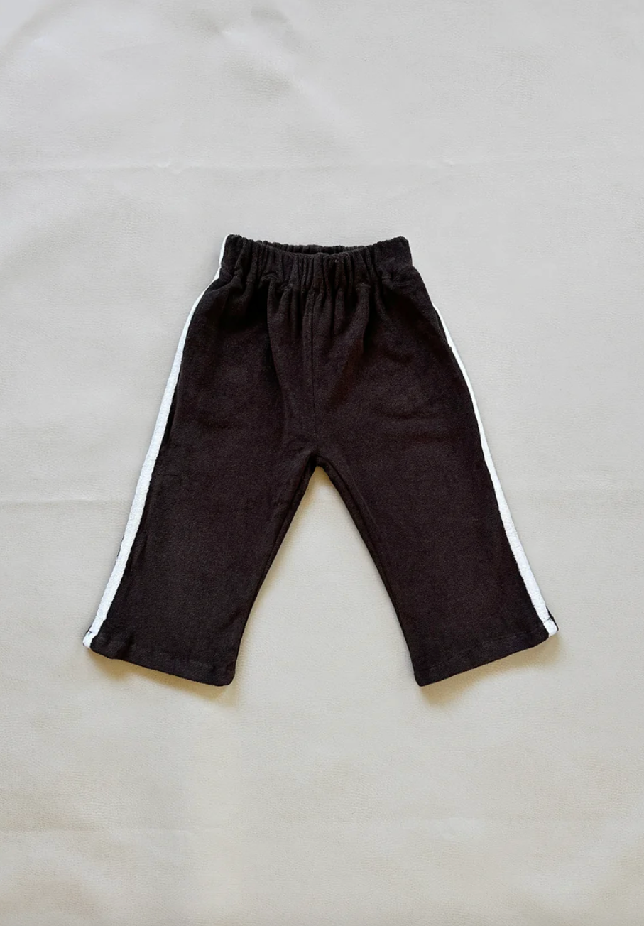 Tiny Trove - Darcy Racer Pants - Dark Chocolate