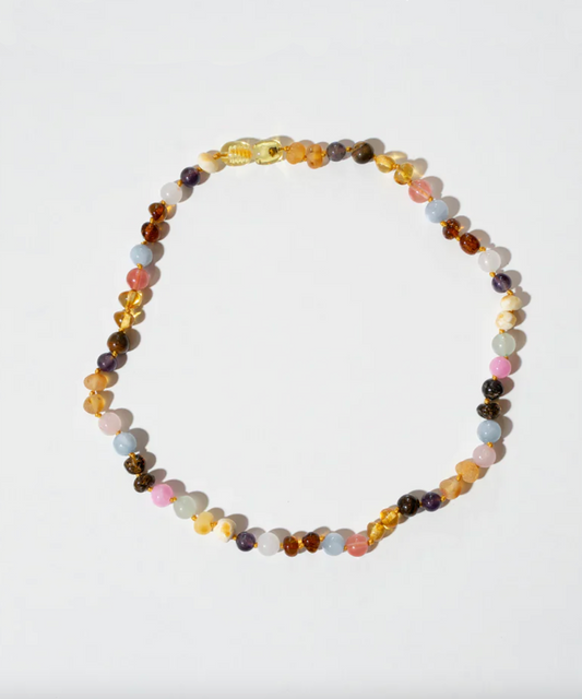 Nirrimis - Baltic Amber Necklace - Rainbow