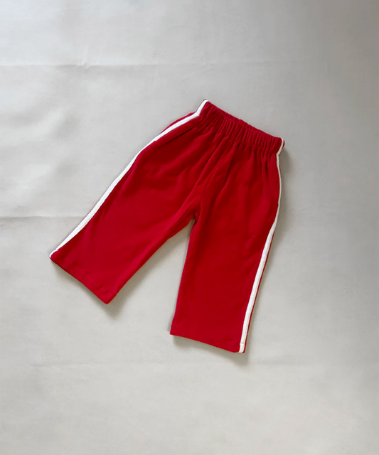 Tiny Trove - Darcy Racer Pants - Red