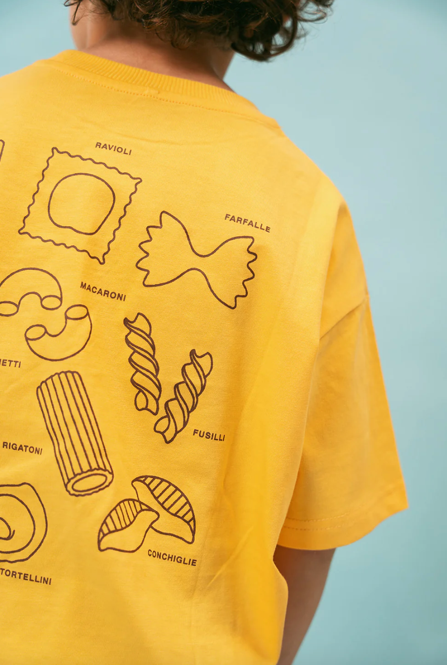 Lenn Label - Pasta Tee - Sunshine