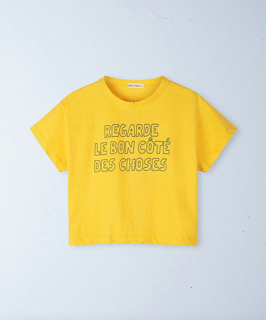 Ziggy Zaza - Brightside Tee - Sunshine Yellow