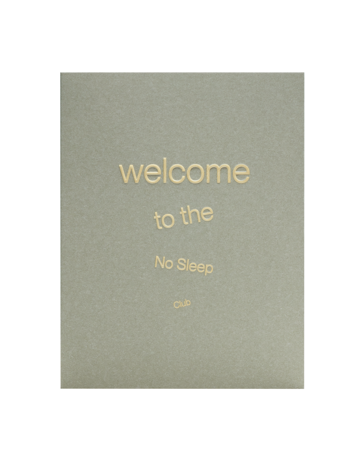 Short Talk - Welcome to the no sleep club