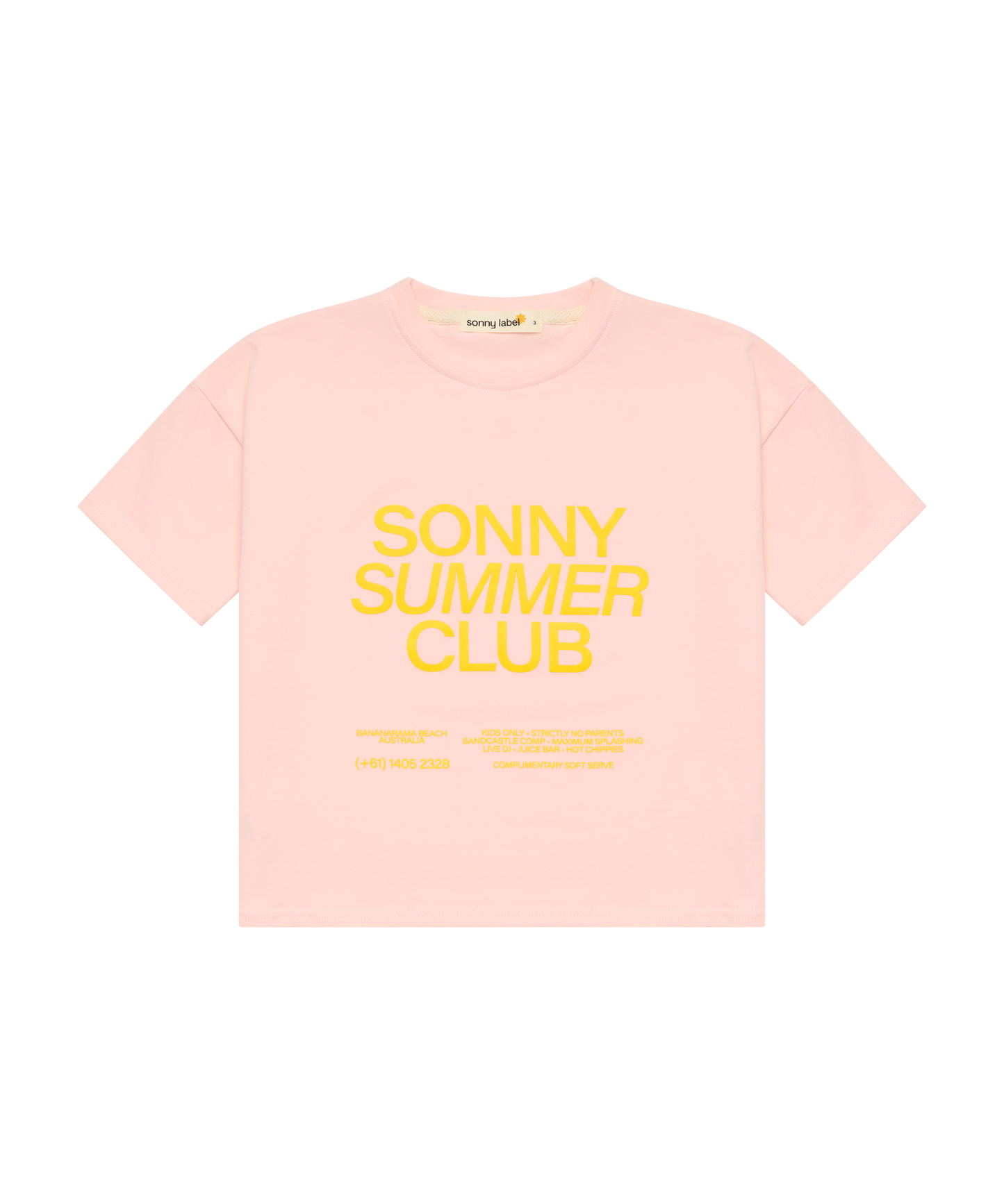 Sonny - Summer Club Tee - Pink