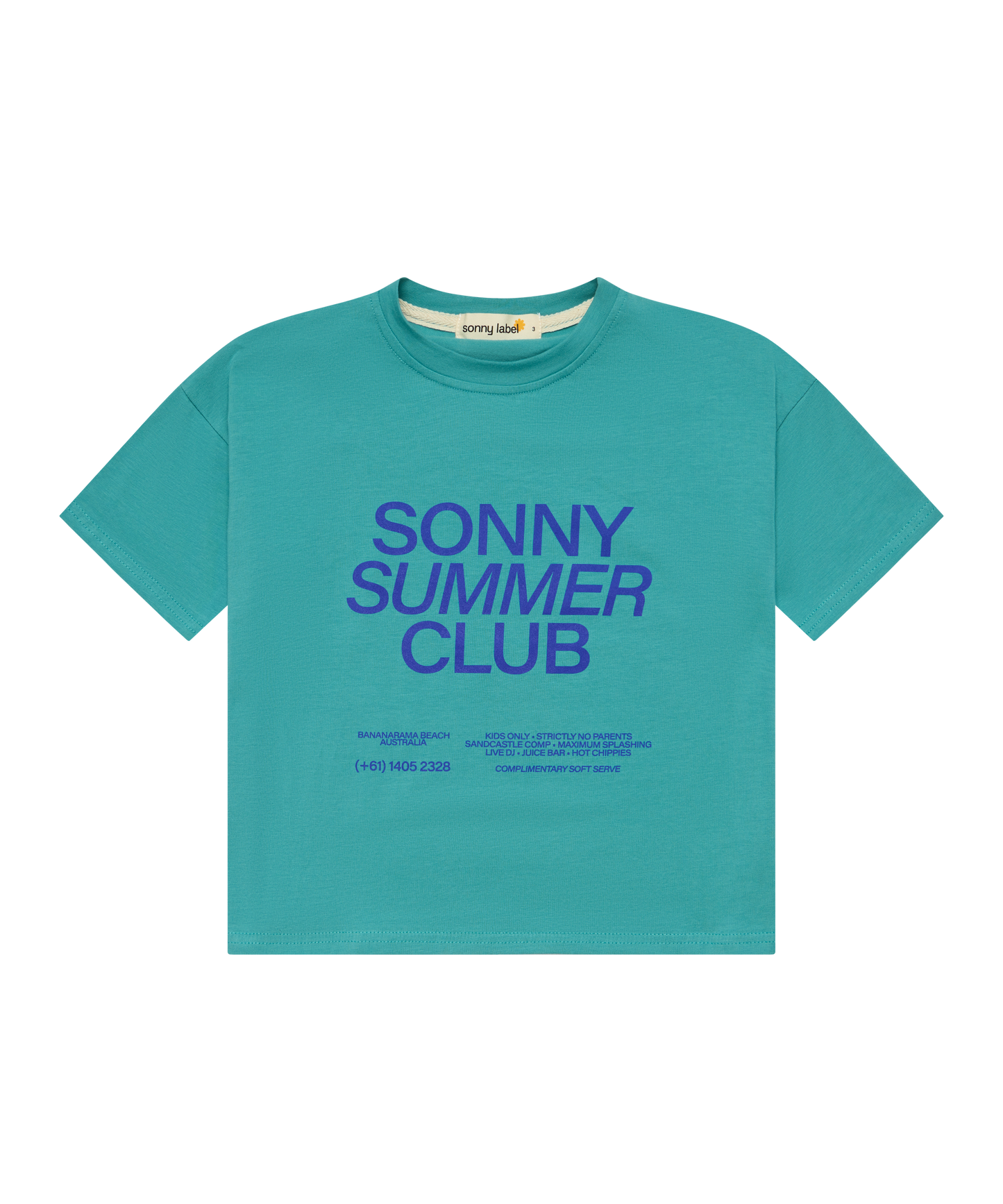 Sonny - Summer Club Tee - Teal