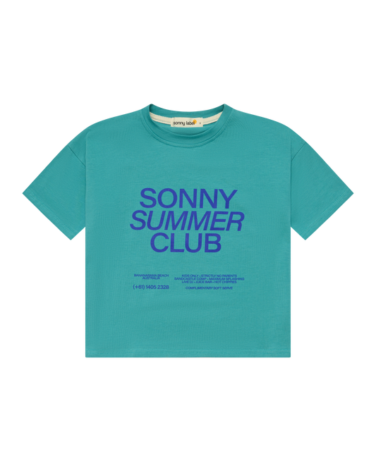 Sonny - Summer Club Tee - Teal