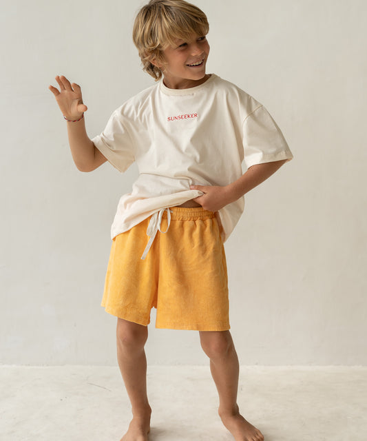 Illoura the Label - Thea Shorts - Marigold