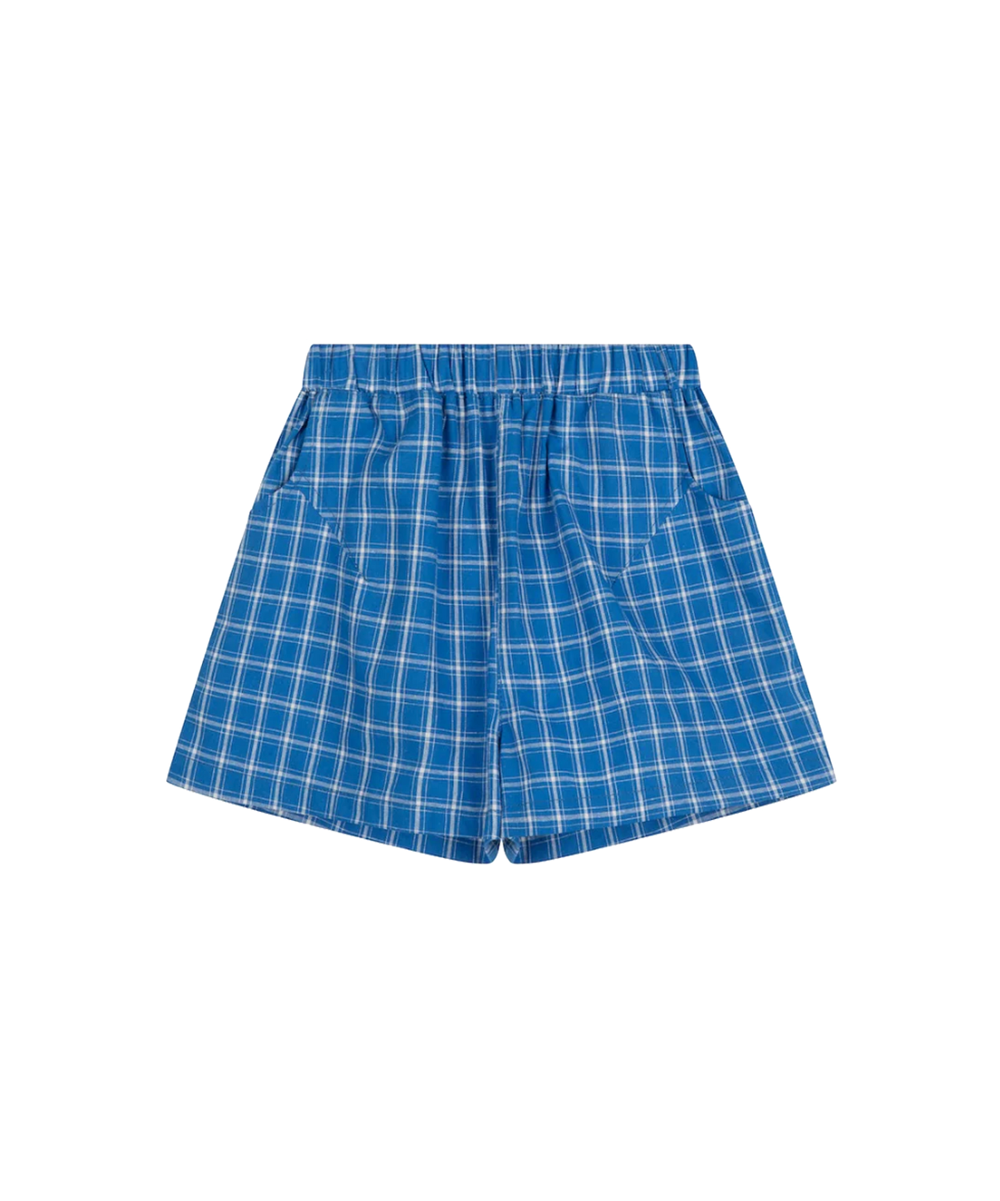 Lenn Label - Check Short - Blueberry