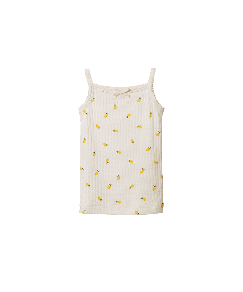 Nature Baby - Pointelle Camisole - Lemon