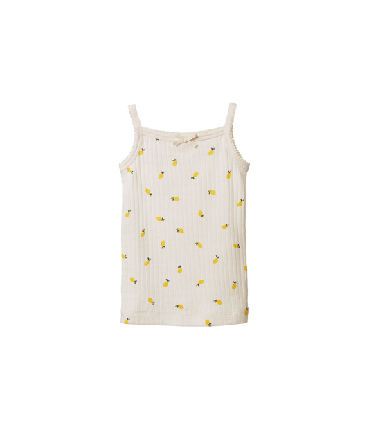 Nature Baby - Pointelle Camisole - Lemon