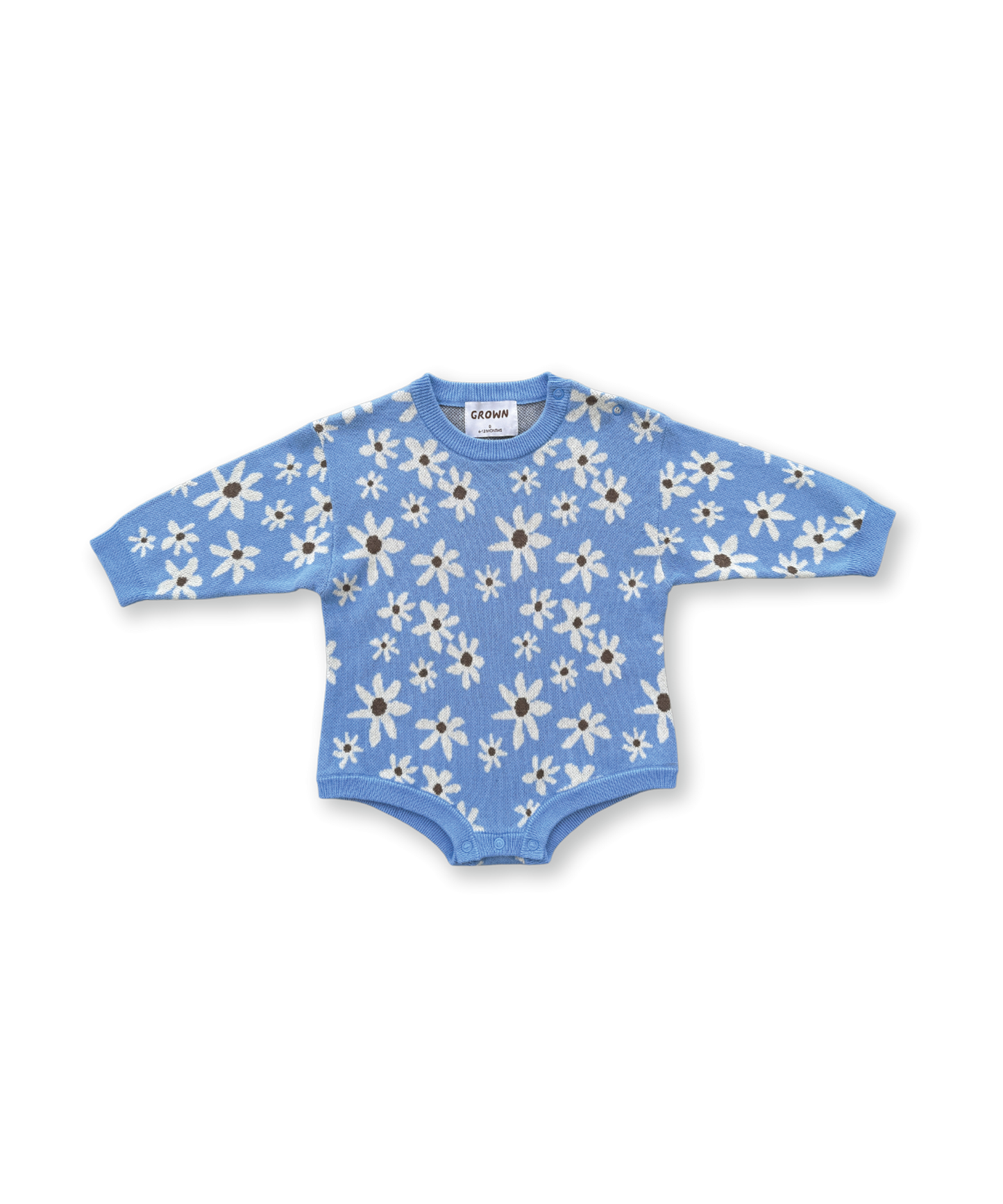 Grown - Wild Flower Romper - Sky