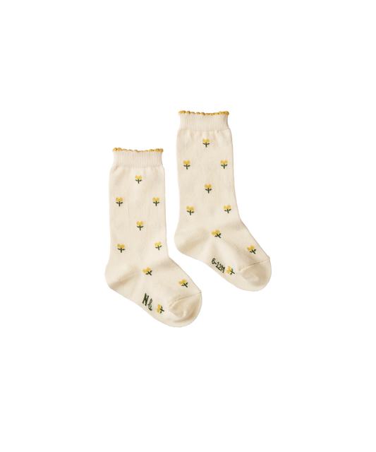 Nature Baby - Organic Cotton Socks - Tulip